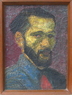 Photo of Vishnu Chinchalkar's Self Portrait Painting
