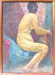 Photo of Painting. Subject- Nude